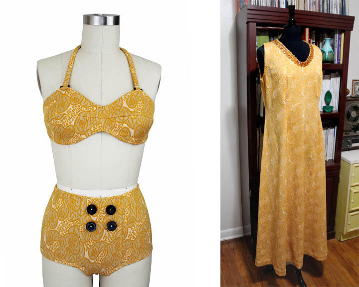 Youthanize Vintage Transforming Vintage Old Polyester Into Swim Wear