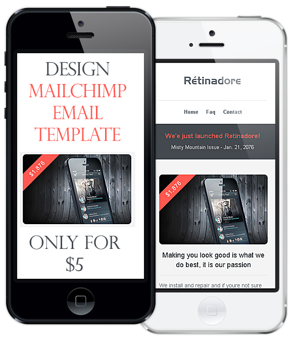 Mailchimp Email Template Design