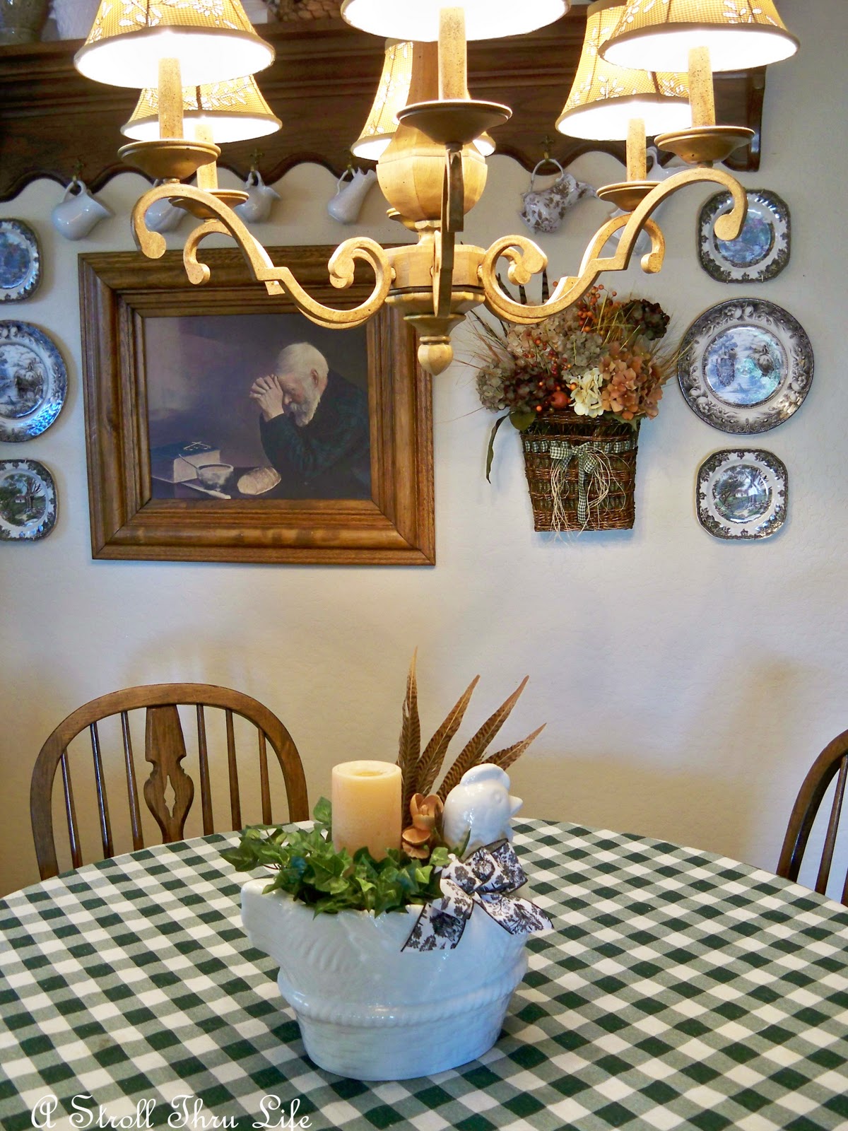 Breakfast Table Centerpiece A Stroll Thru Life