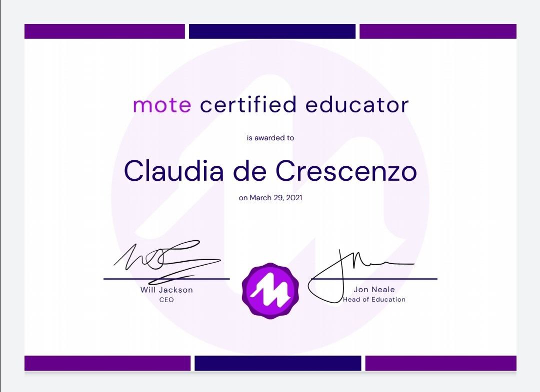 Mote Certified Educator