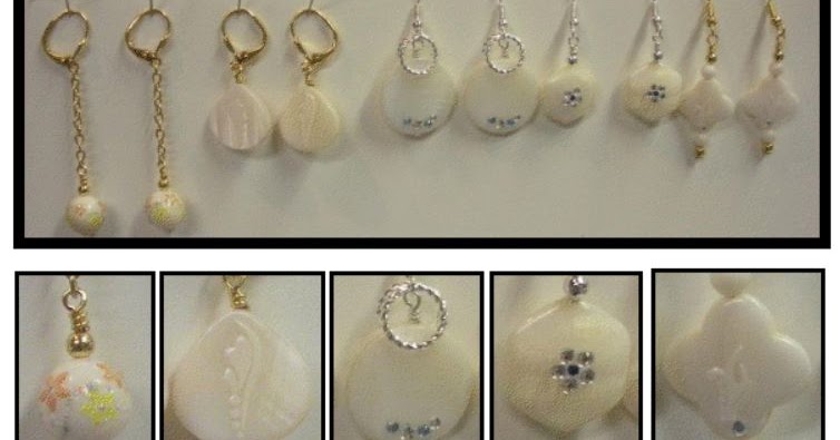 nail art earrings tips