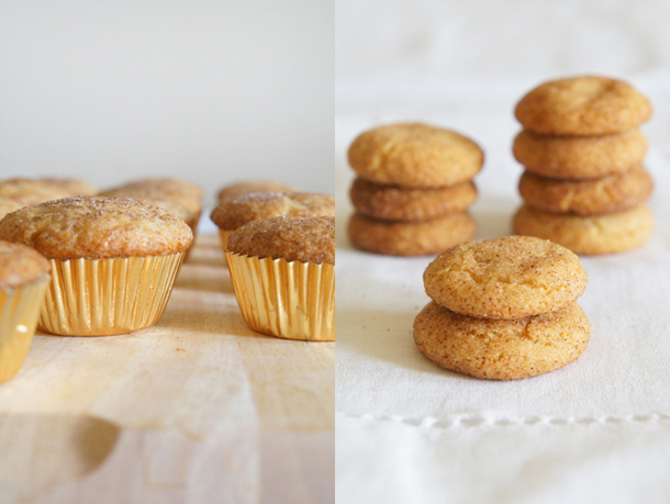Sugary & Buttery - Mini Snickerdoodle Cupcakes with Sour Cream Frosting