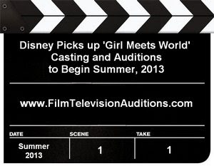 Disney Channel Girl Meets World Casting Calls