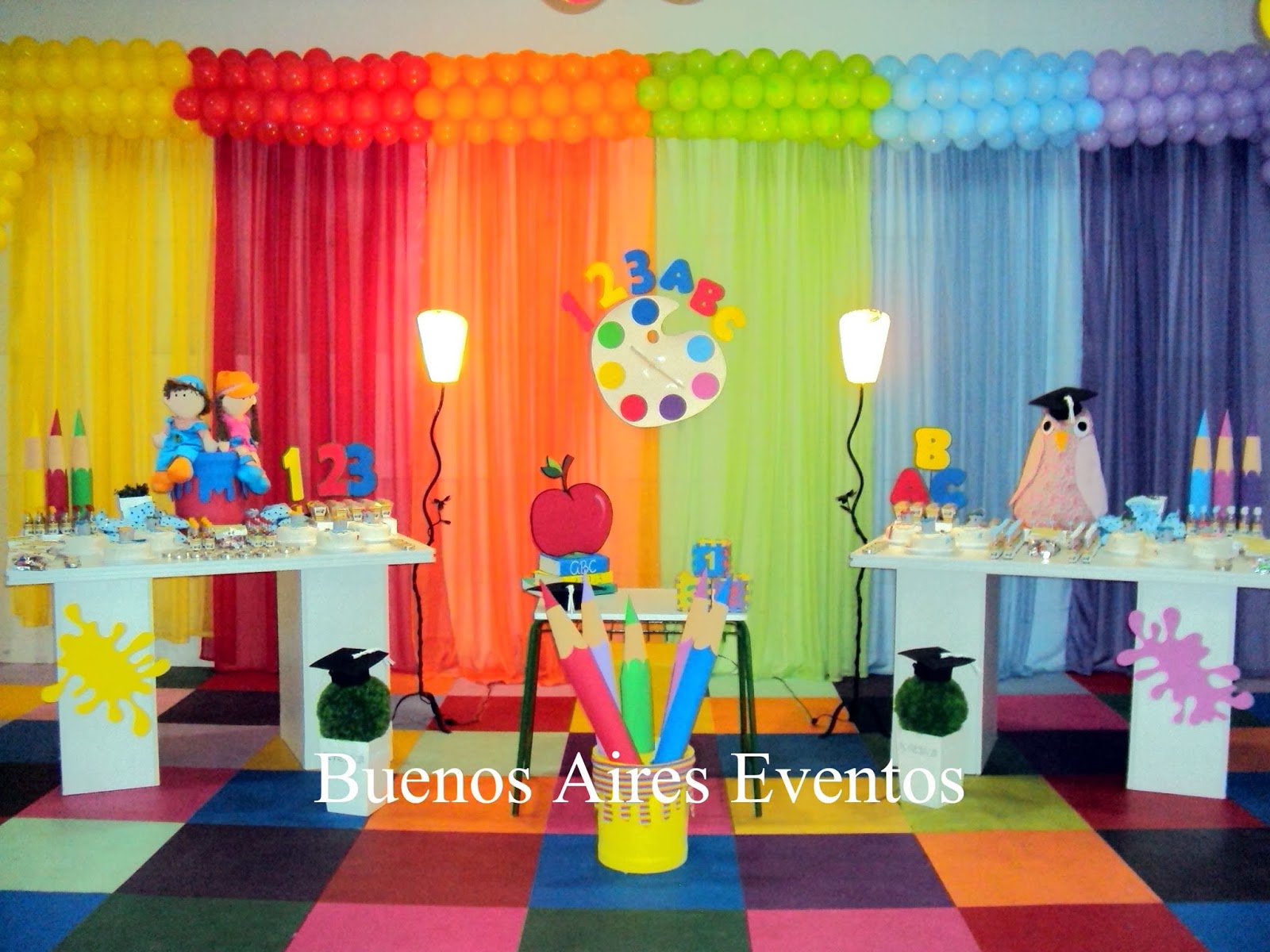 Decoração Viva Alegria: Decoração para formatura de ABC