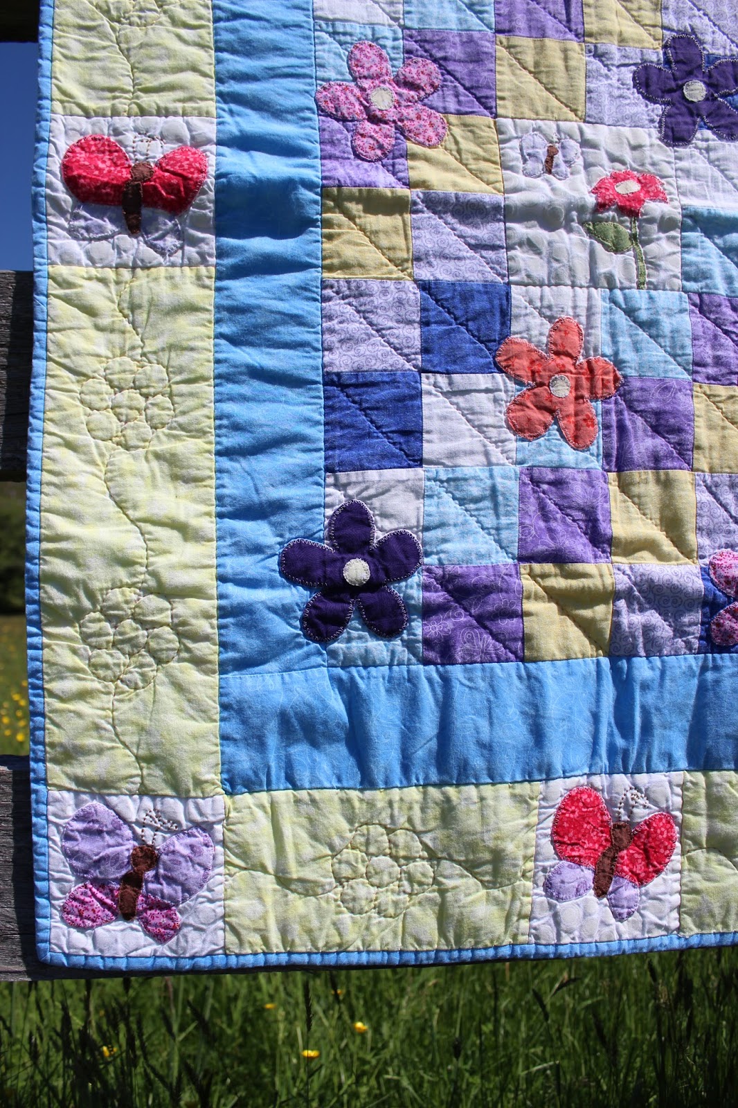 Puddle Jumper Quilts 'n' things Baby Butterflies Quilt