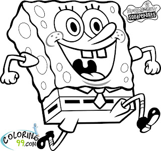 printable spongebob coloring pages