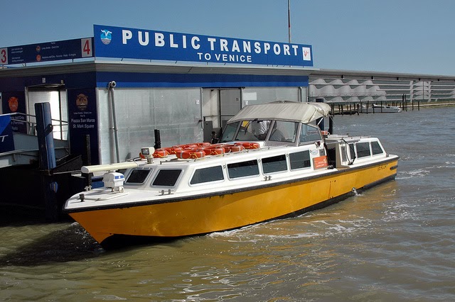 Water Taxi From Marco Polo Airport to Venice