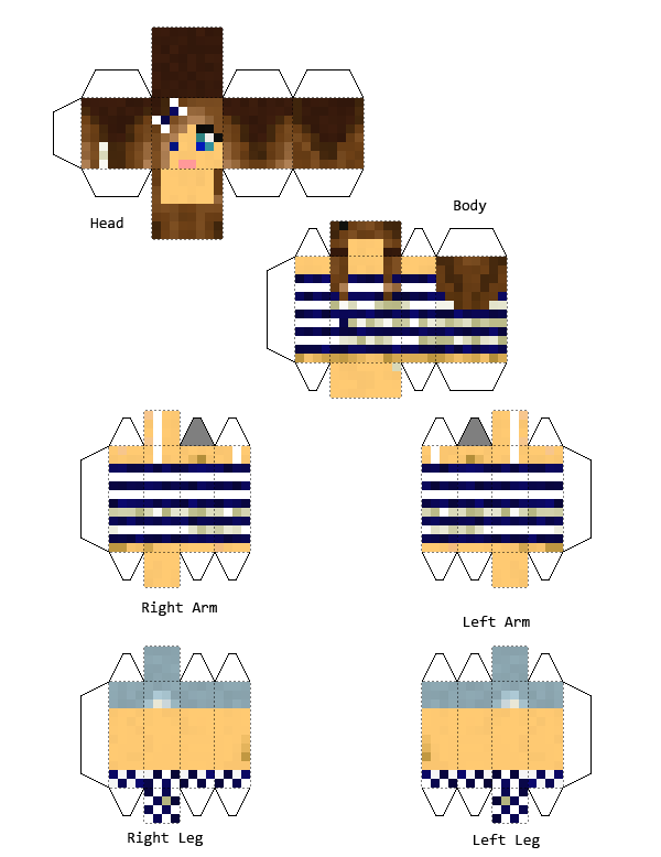 papercraft  Minecraft Skins