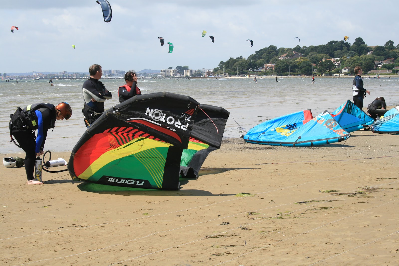 Kite'astic Life Ozone Turbo Bar on HQ Crossfire 6.5m