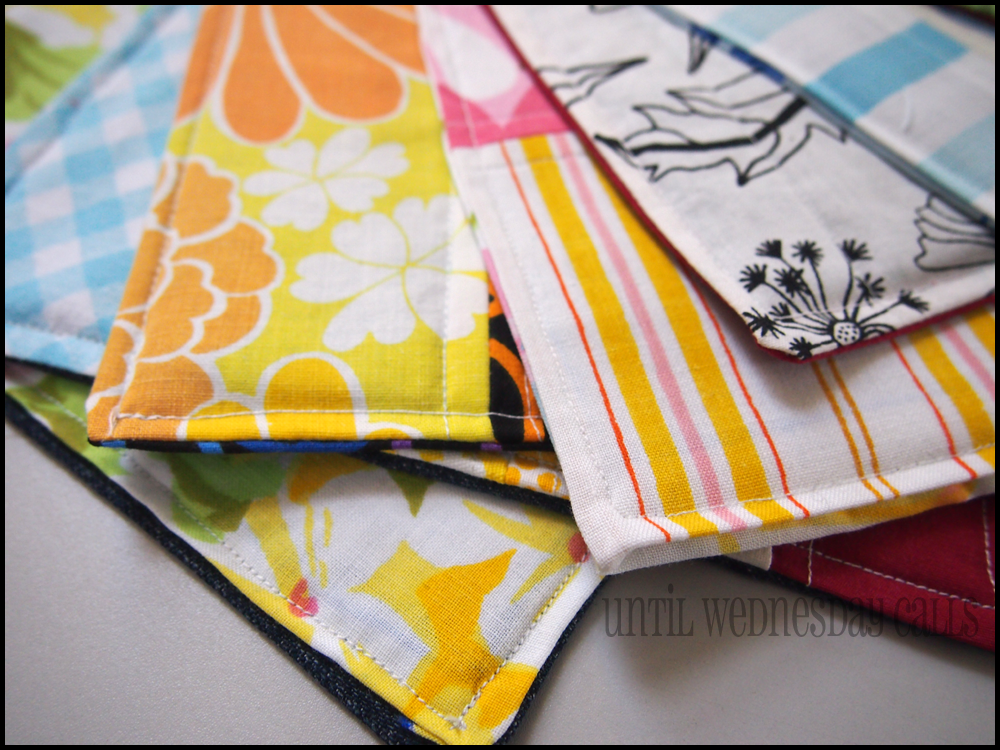 Until Wednesday Calls How To Patchwork Mug Rug