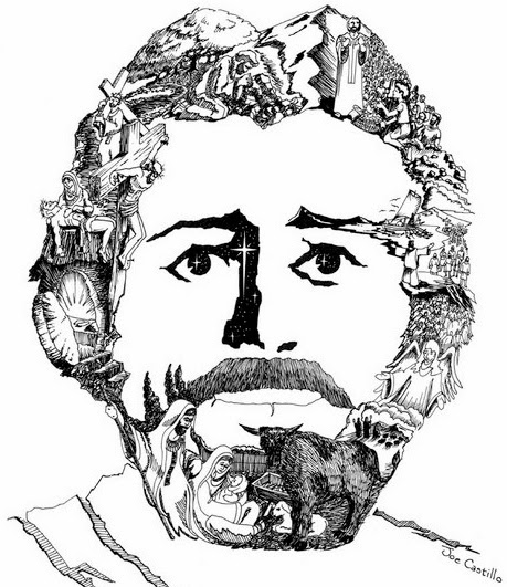 Line Drawing Jesus Face : Nesara republic now galactic news f a n t s