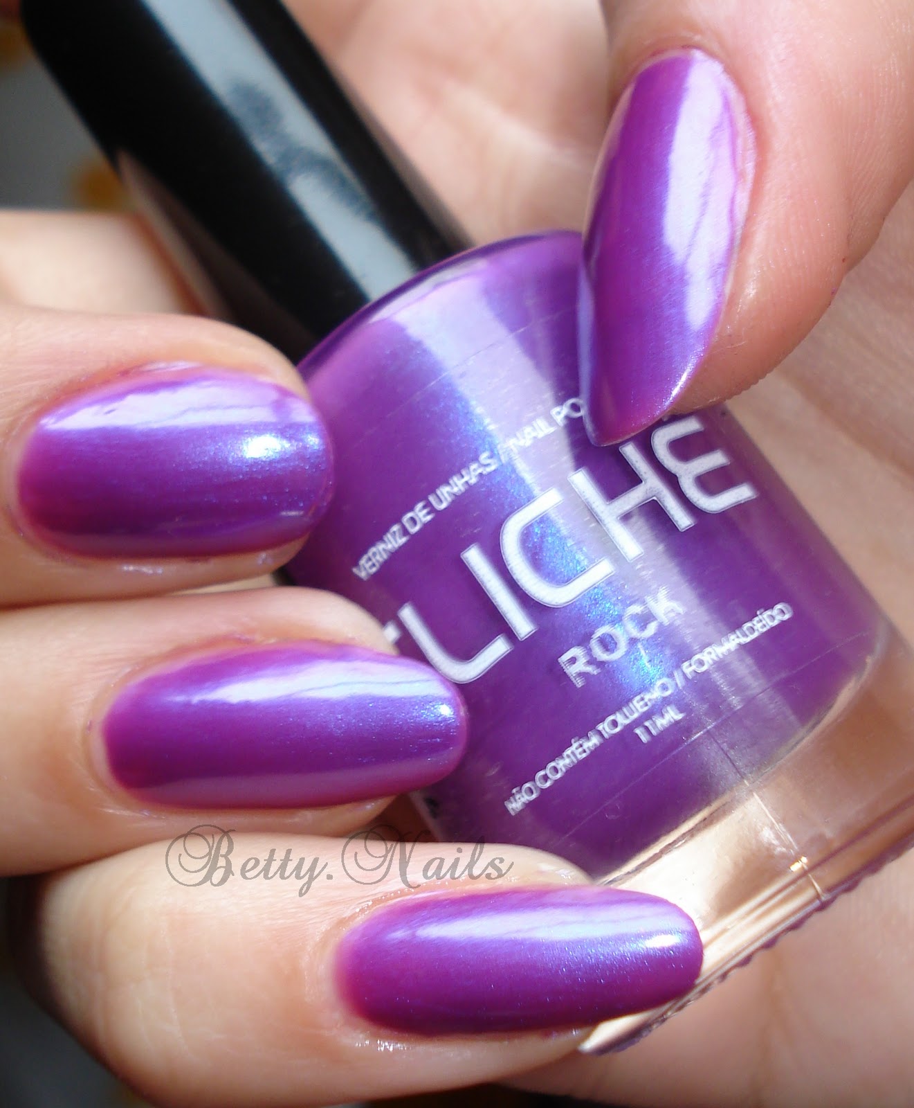Betty Nails Rock your Purple Nail Polish