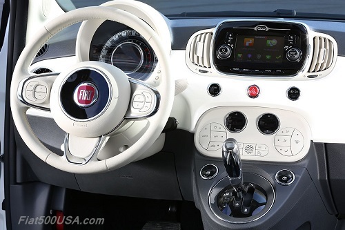 New Fiat 500 Dashboard