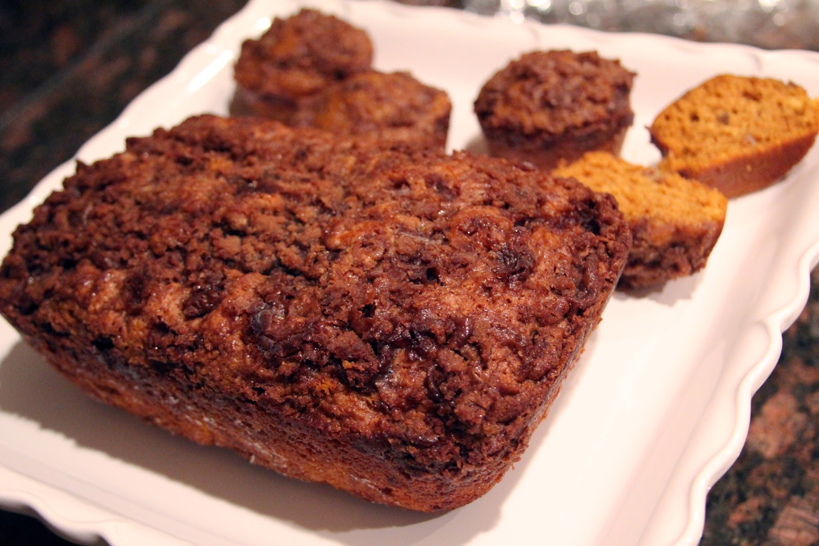 Lemons and Lima Beans pumpkin bread