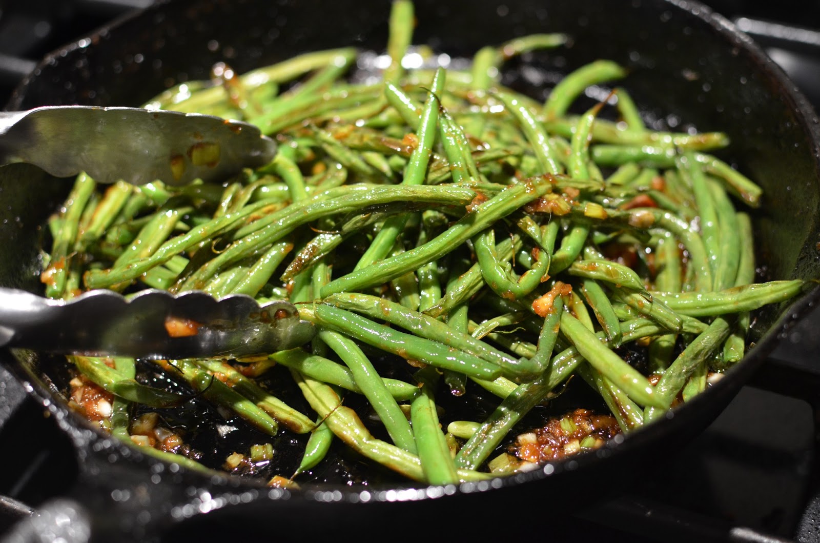 ButterYum Wrinkled AsianStyle Green Beans