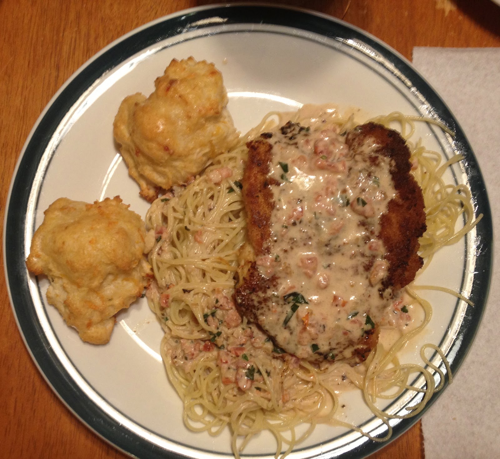 The Road Less Traveled Simply Amazing Herb Crusted Chicken in Basil