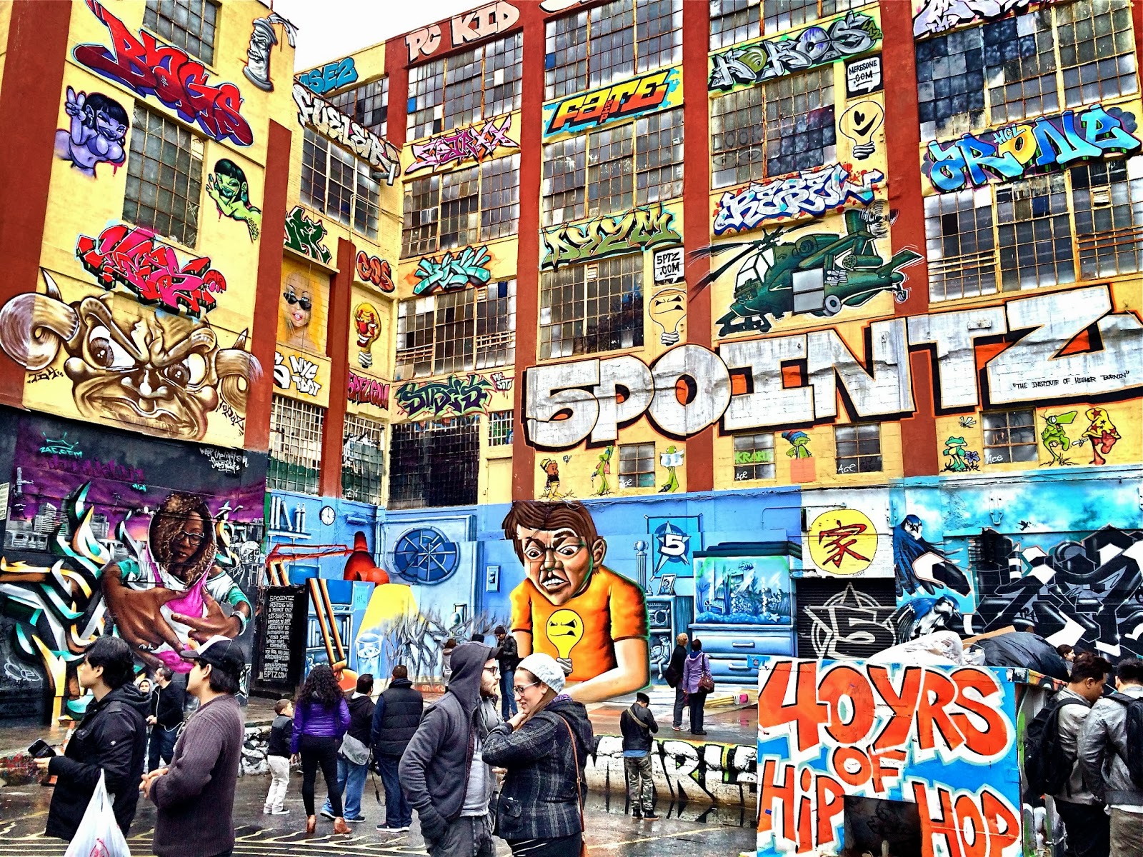 NYC ♥ NYC Long Island City Graffiti Mecca, 5 POINTZ NYC, The Day