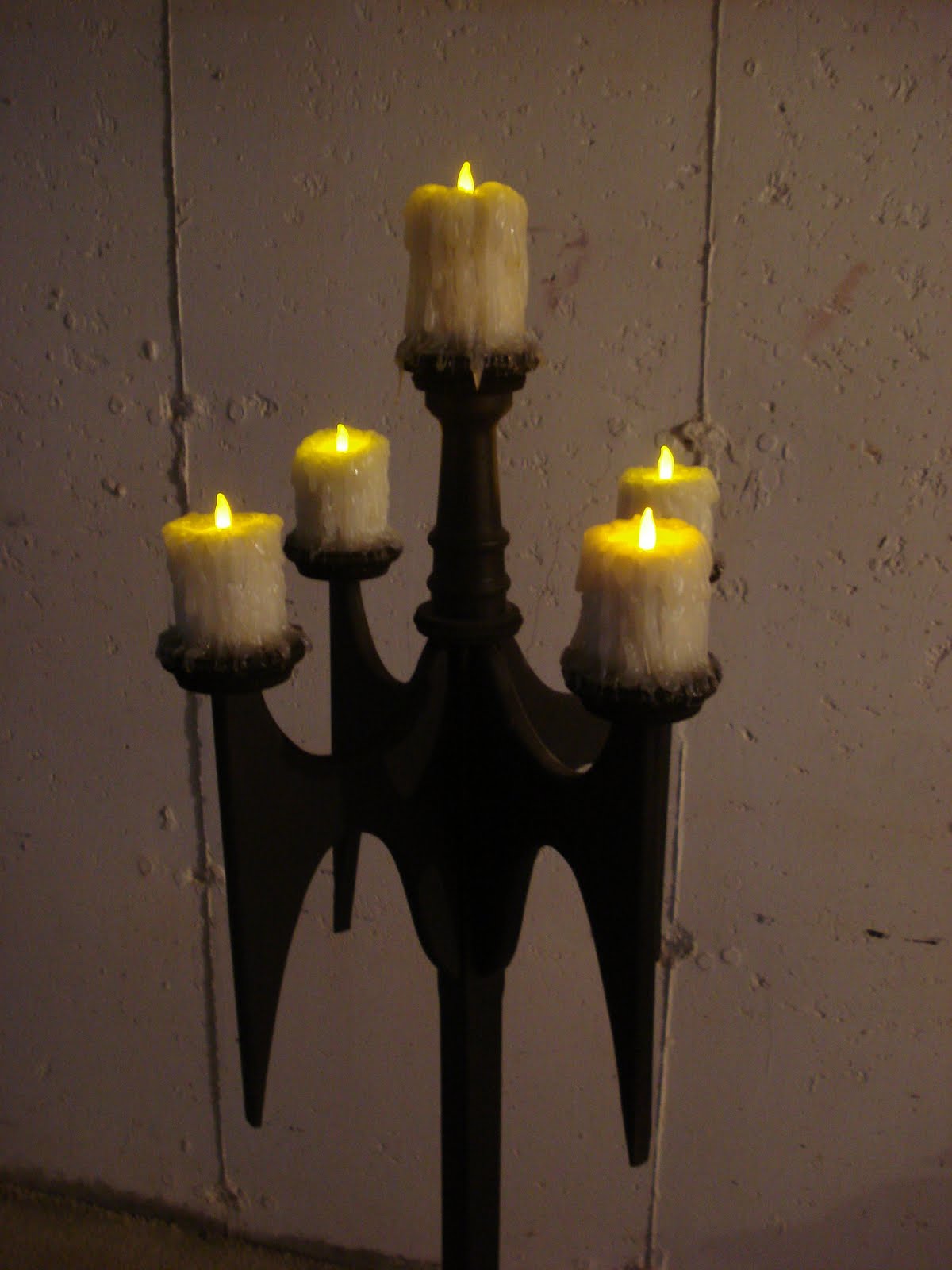 The Deadwood Cemetery floor candelabra