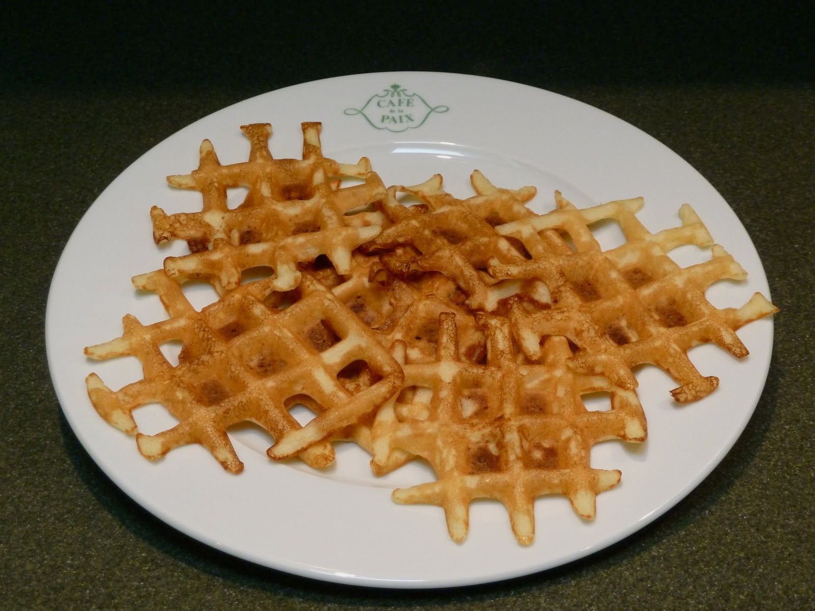 Blue Potato Waffle