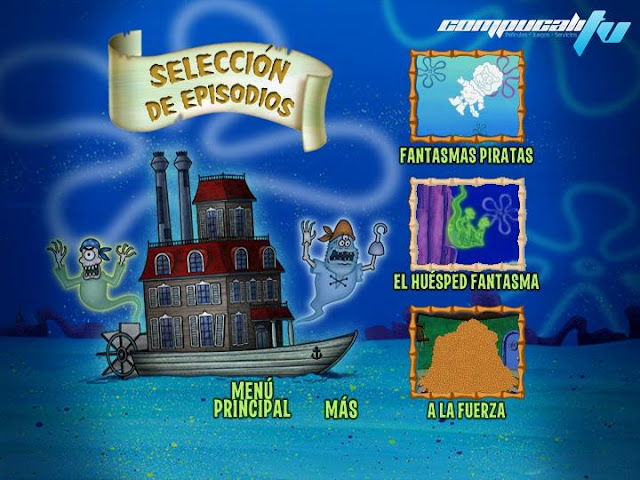 SpongeBob SquarePants Ghoul Fools DVDR NTSC Español Latino Menú Full 