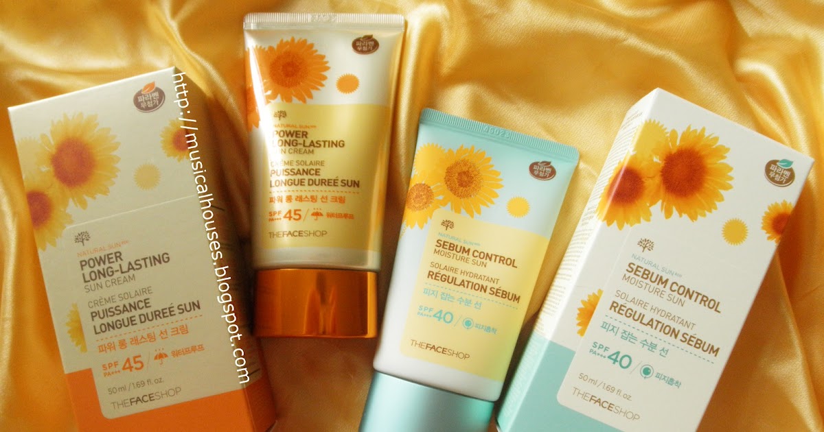The Face Shop Sunscreens Review and Ingredients Analysis Natural Sun