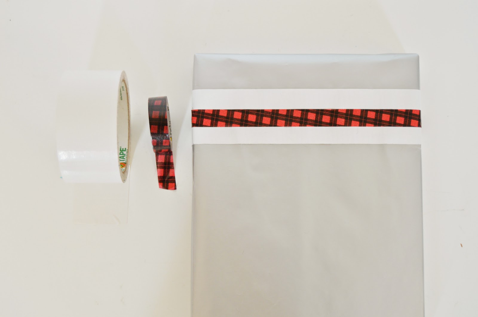 Vikalpah Gift wrapping with tapes and pipe cleaners