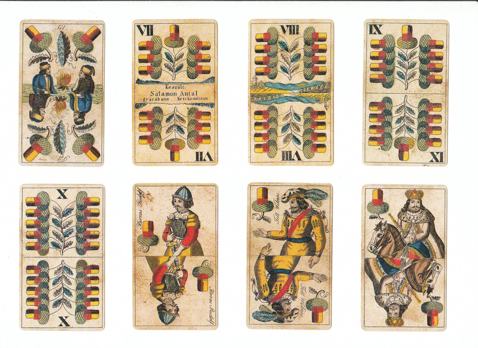 Playing cards and their history 16 EUROPEAN STANDARD PLAYING CARDS