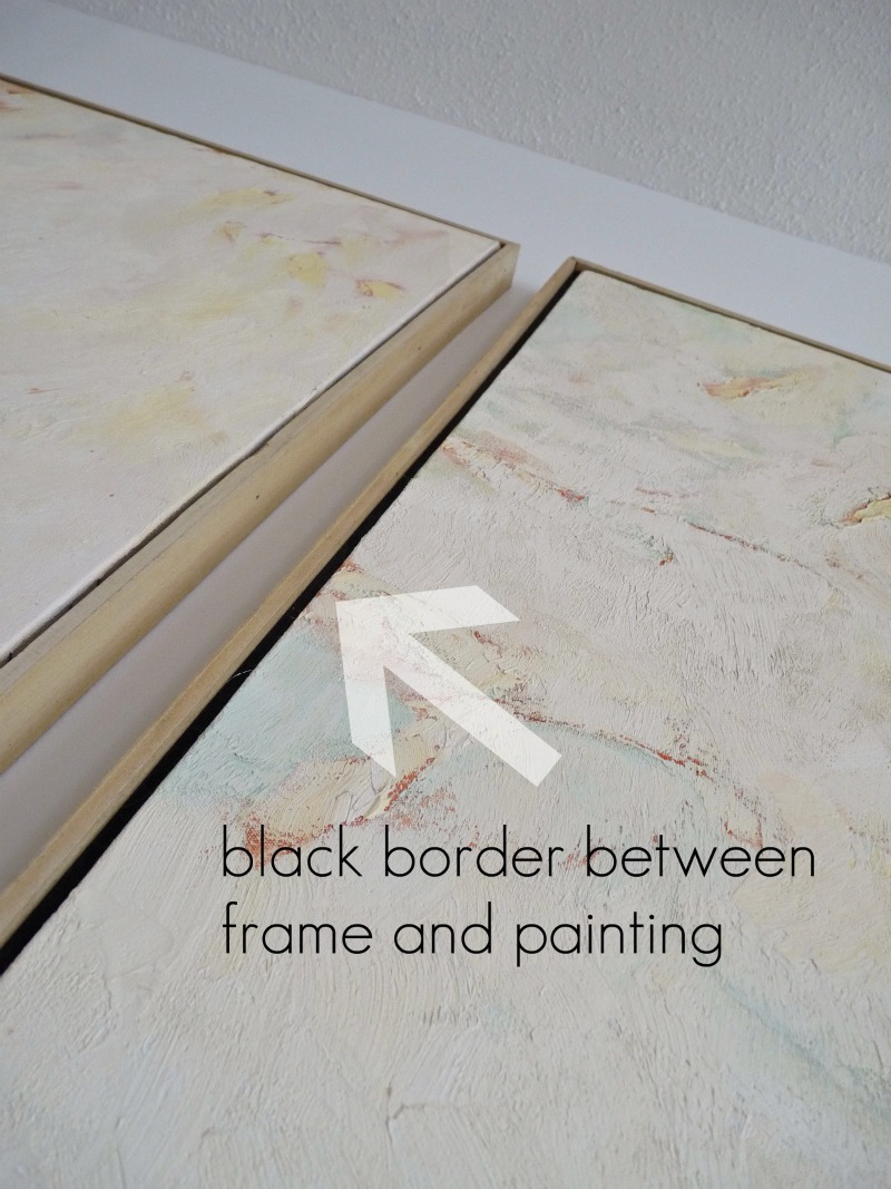 DIY Picture Frame + How to "Fix" a Warped Canvas Dans le Lakehouse