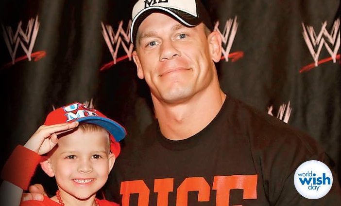 World Wish Day: John Cena Making wishes come true.