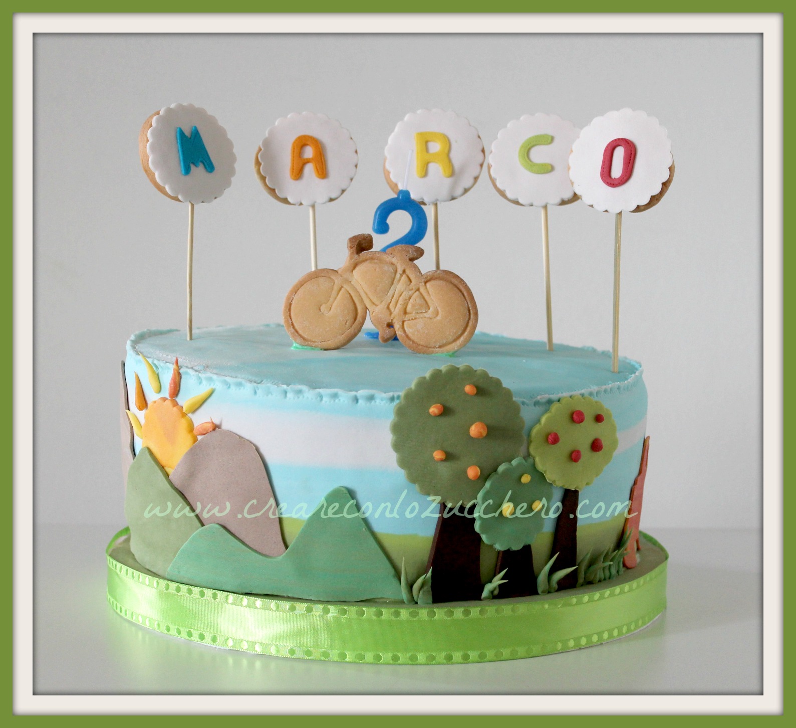 Creare Con Lo Zucchero Buon Compleanno Marco