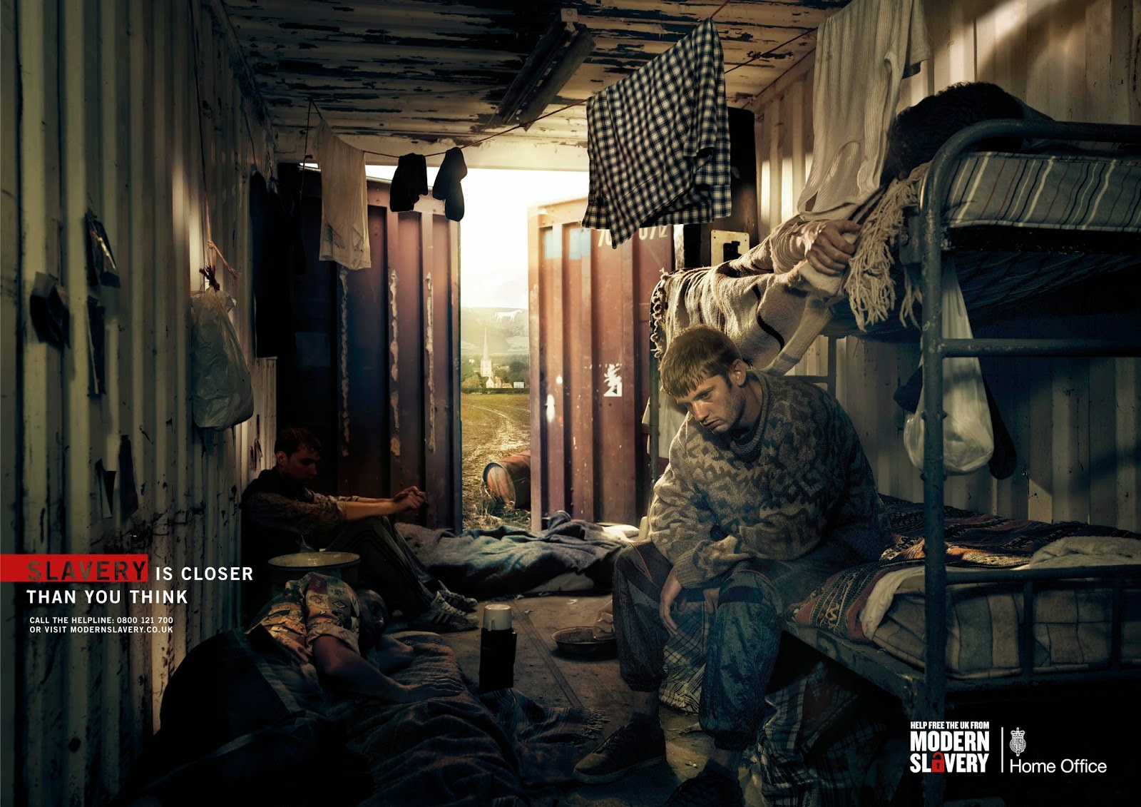 Sam Barker Photo Modern Slavery Shoot