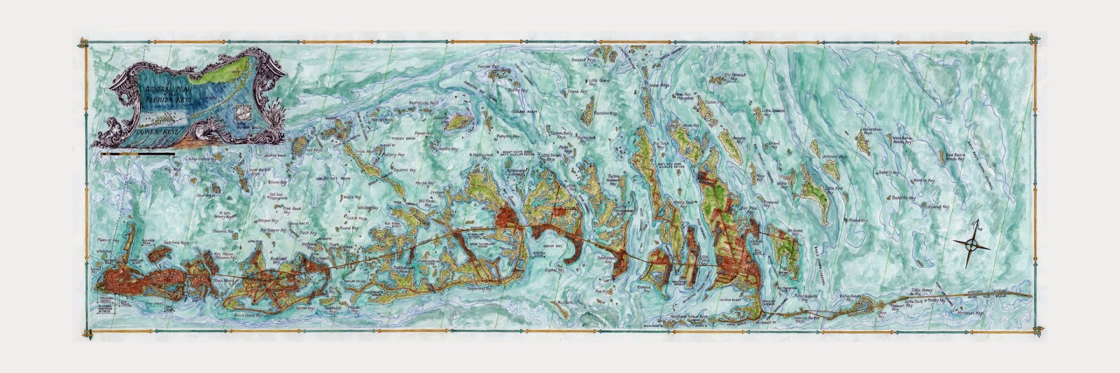 Coastal Art Maps 