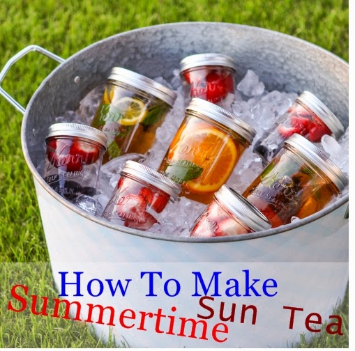 How To Make Summertime Sun Tea Handy DIY
