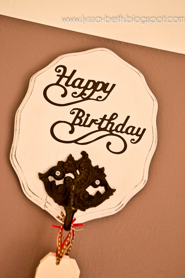 Birthday Plaque