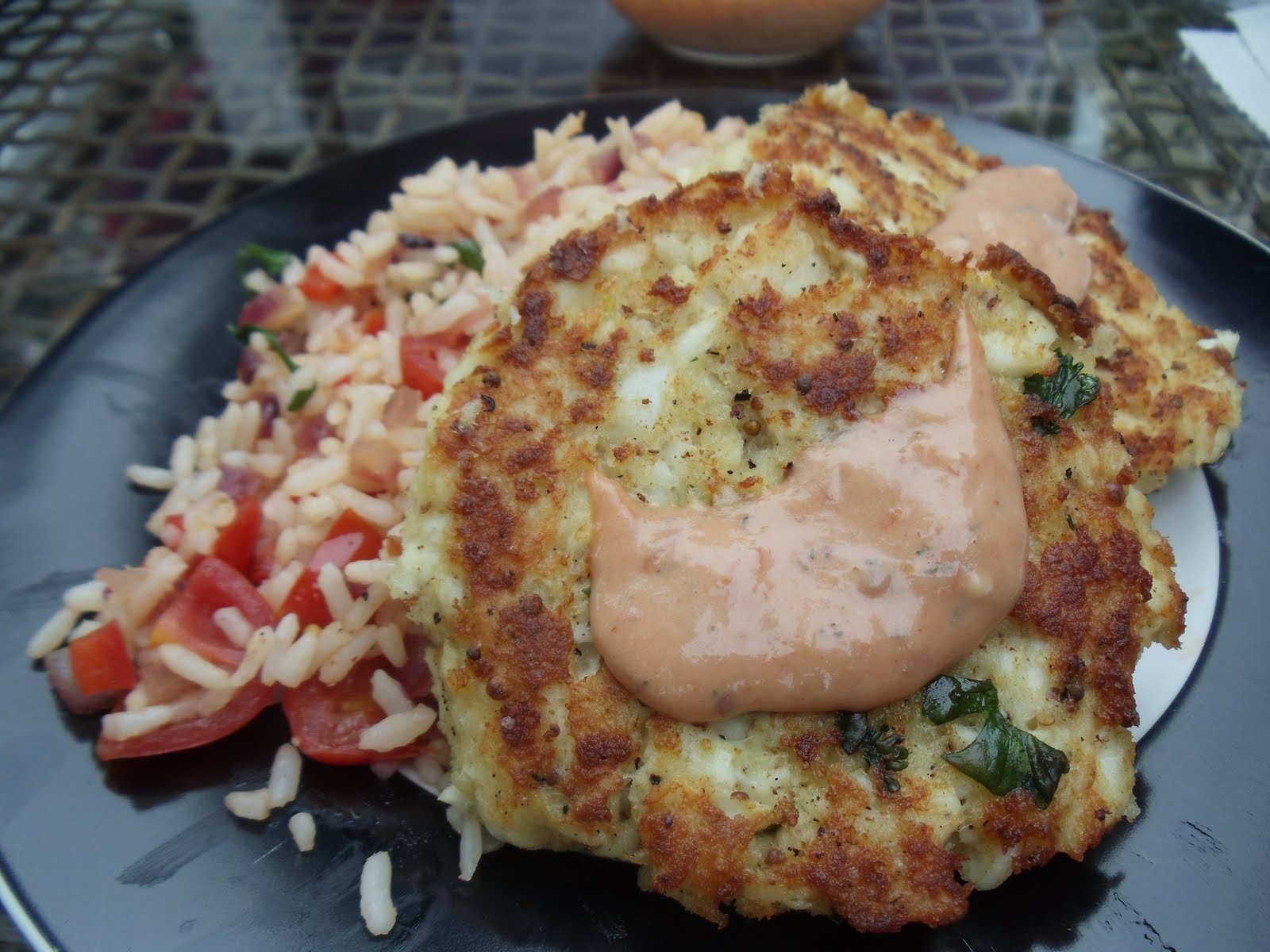 Sarah's Life in Food! Cajun Fish Cakes with Easy Remoulade and