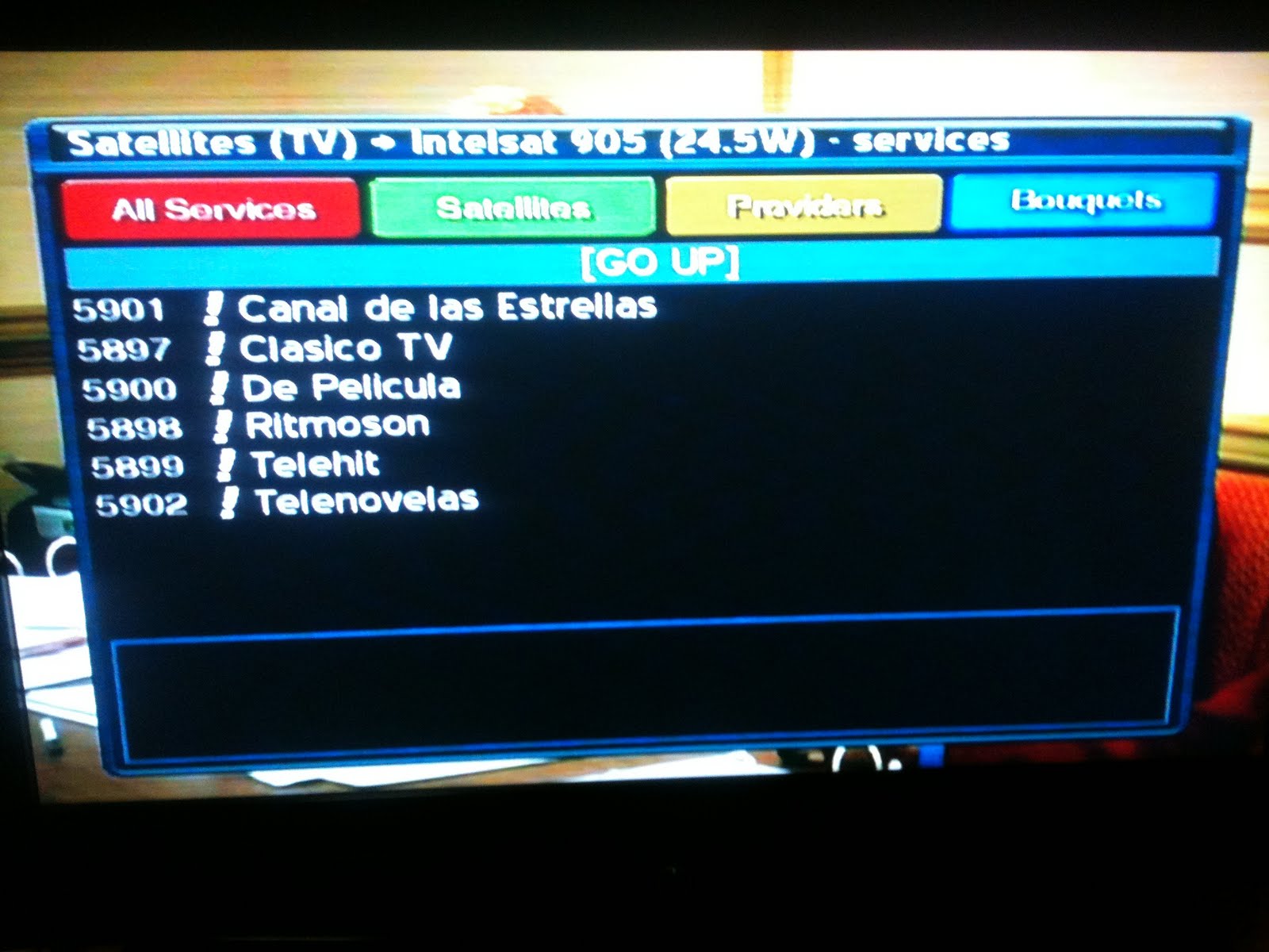 The Satellite TV and FM Radio blog Mexican Channels receivable in UK