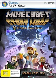 Capa do Game Minecraft: Story Mode - A Telltale Games Series