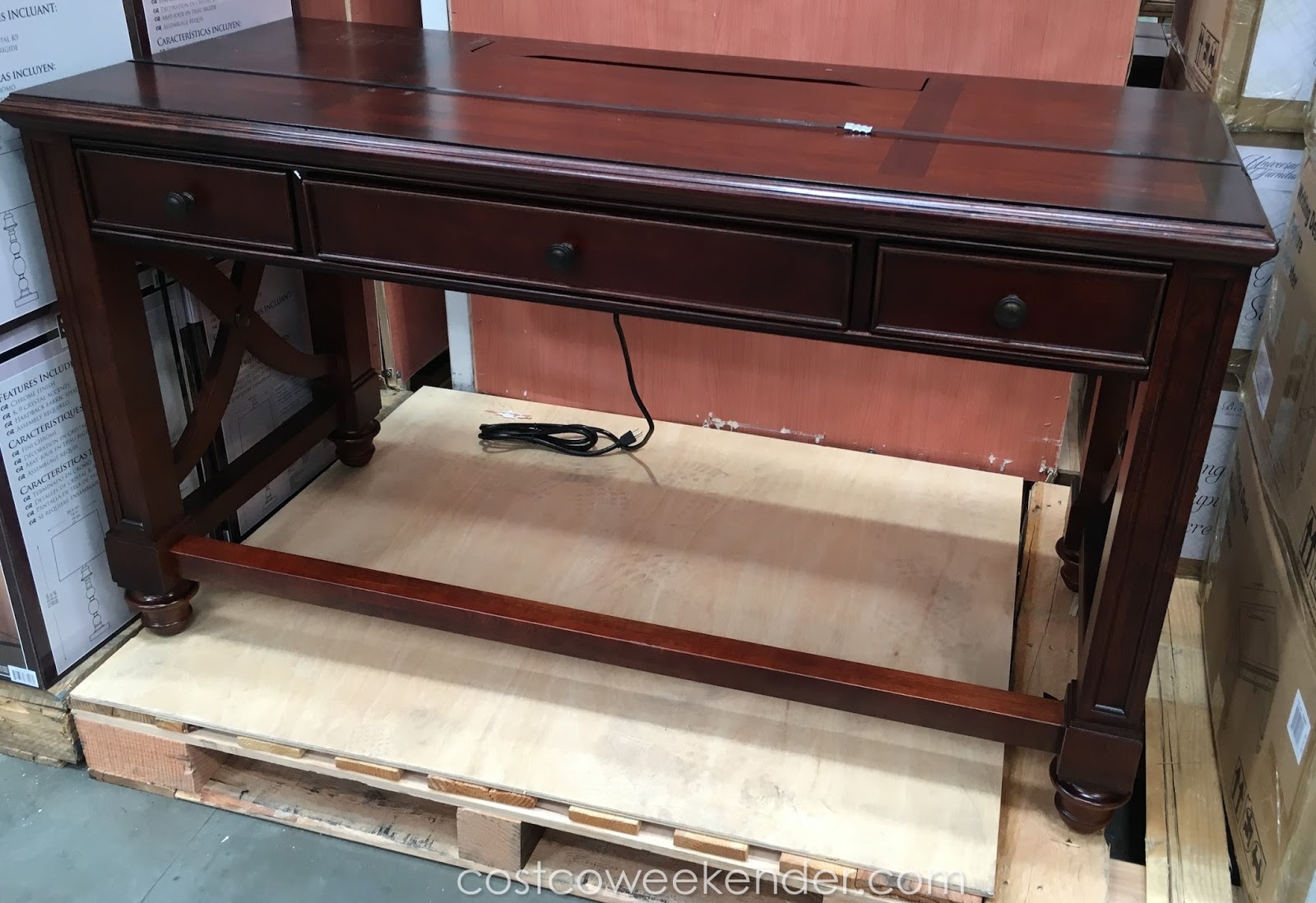 Universal Furniture Broadmoore Writing Desk Costco Weekender