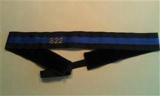 For a Special Fallen Officer (embroidered TBL headband)