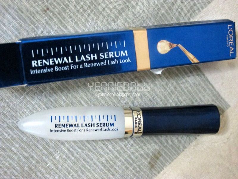 Yenniedoll [Review] L'oreal Renewal Lash Serum