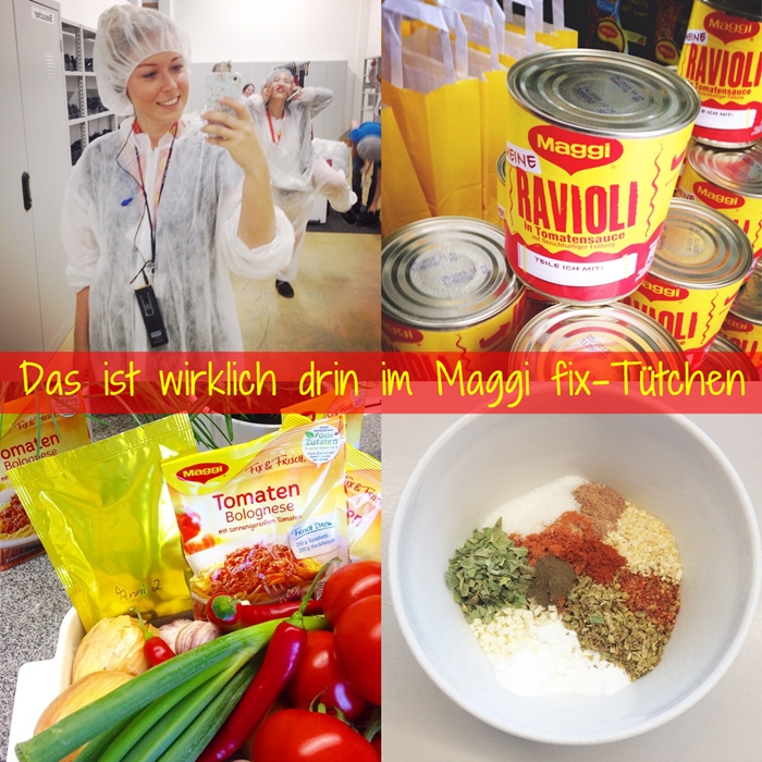 Zu gast bei maggi in singen ein blick ins maggi fix tütchen ...