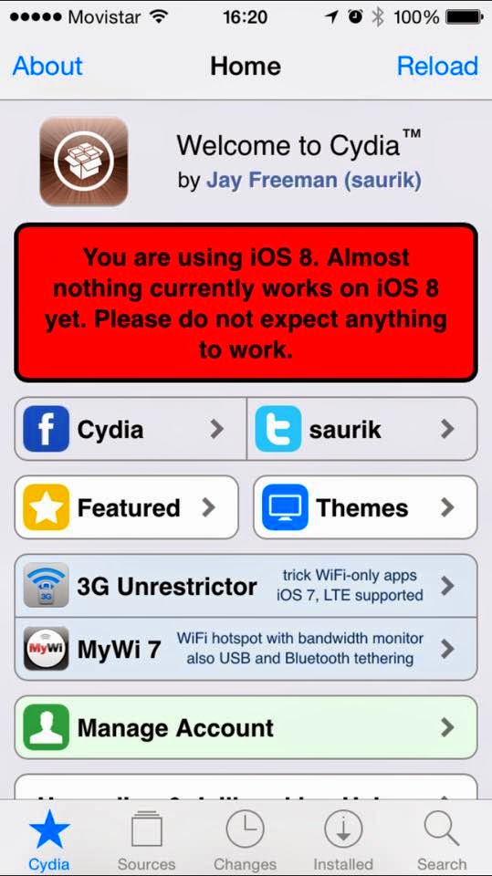iOS 8 â€“ iOS 8.1 Compatible Jailbreak Apps and Tweaks [LIST]