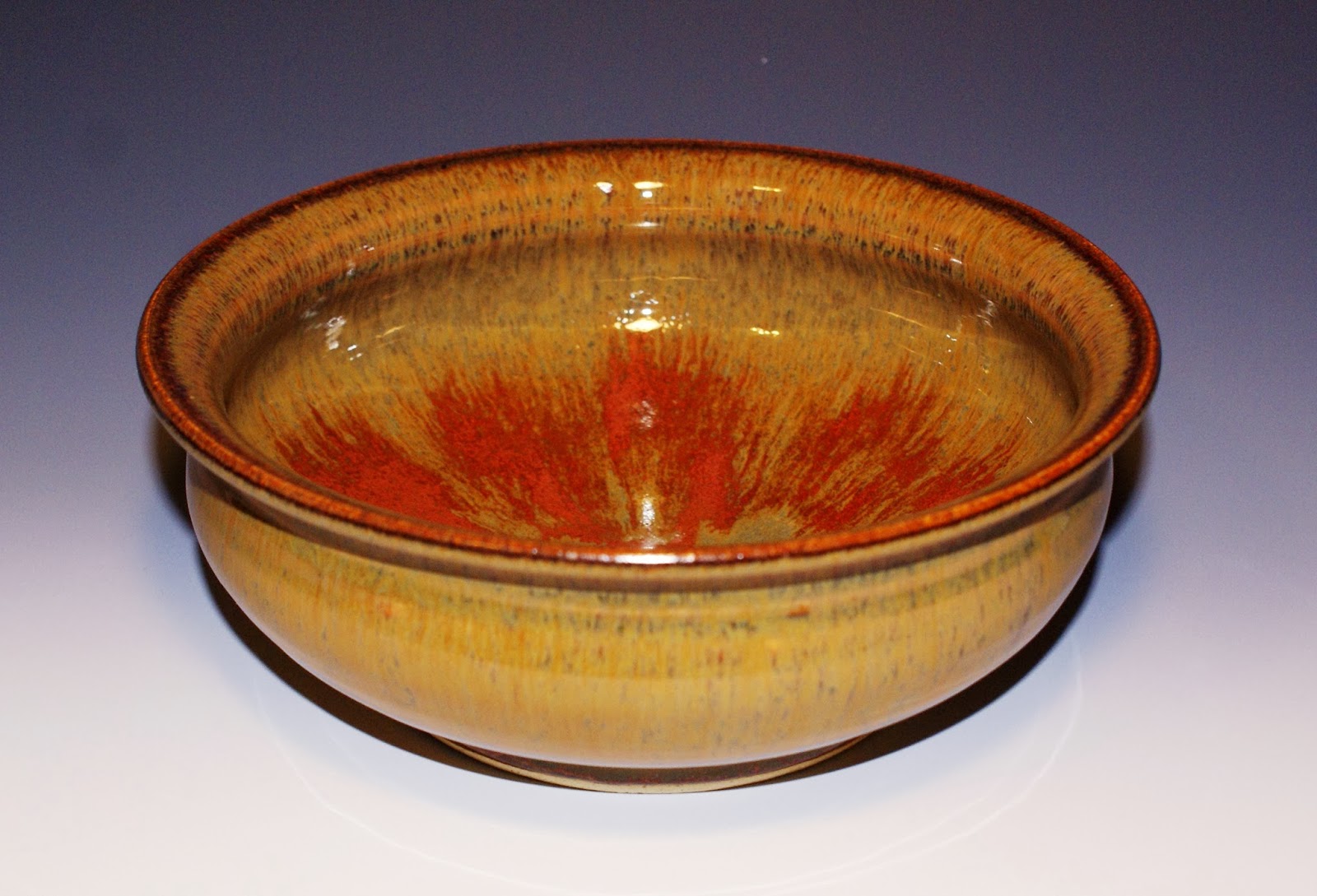 Orange street and nutmeg cone 6 Cone 6