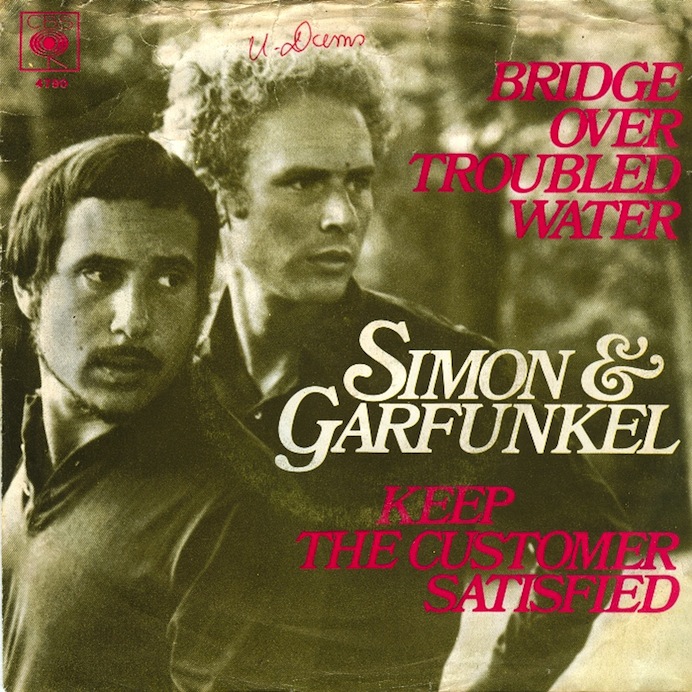 AL FIN MUSICA !! SIMON & GARFUNKEL "BRIDGE OVER TROUBLED WATER" 1970.