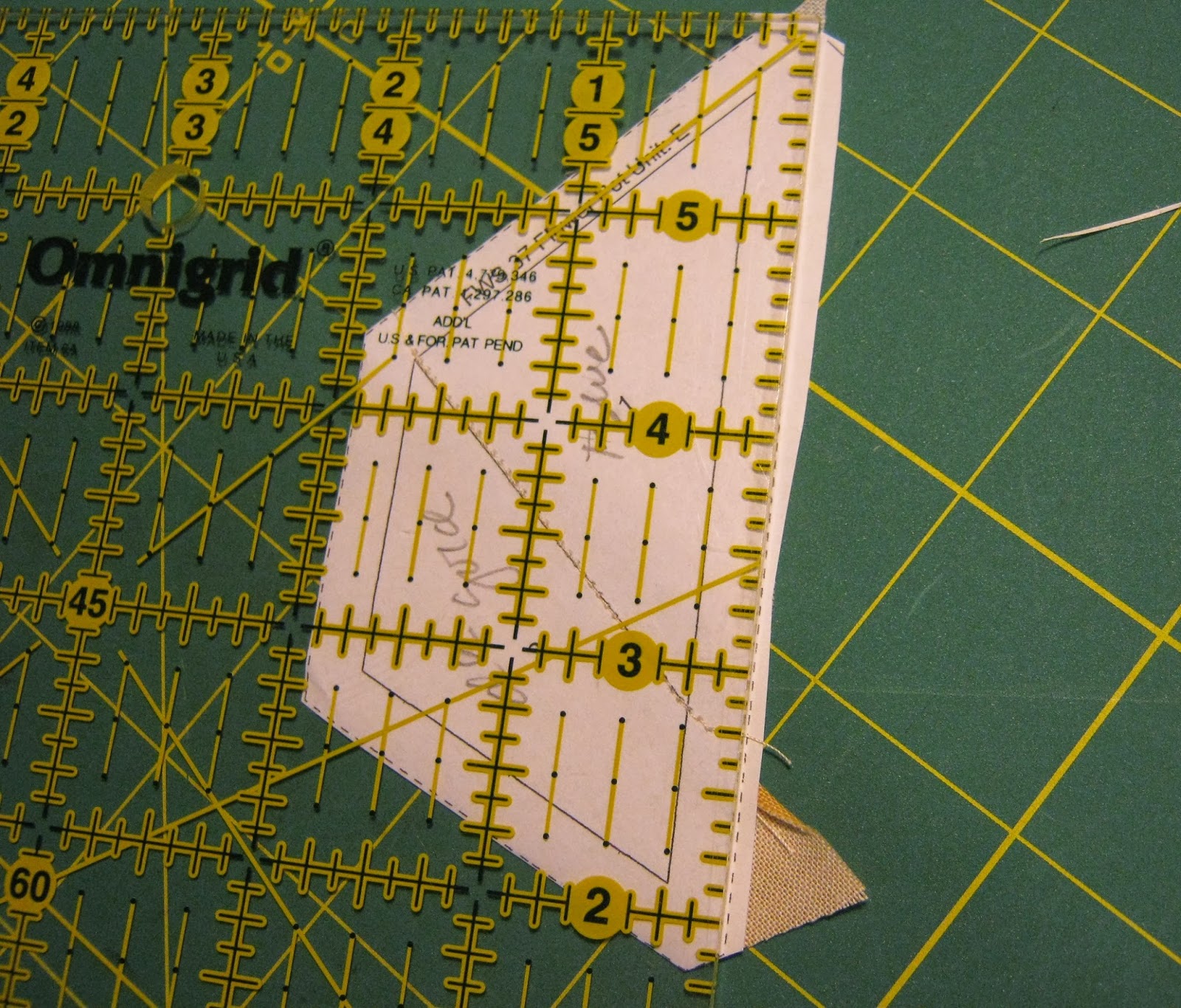 Laugh yourself into Stitches Paper piecing with a Pivot