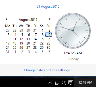 windows 10 analog clock on taskbar windows 10 analog clock on taskbar
