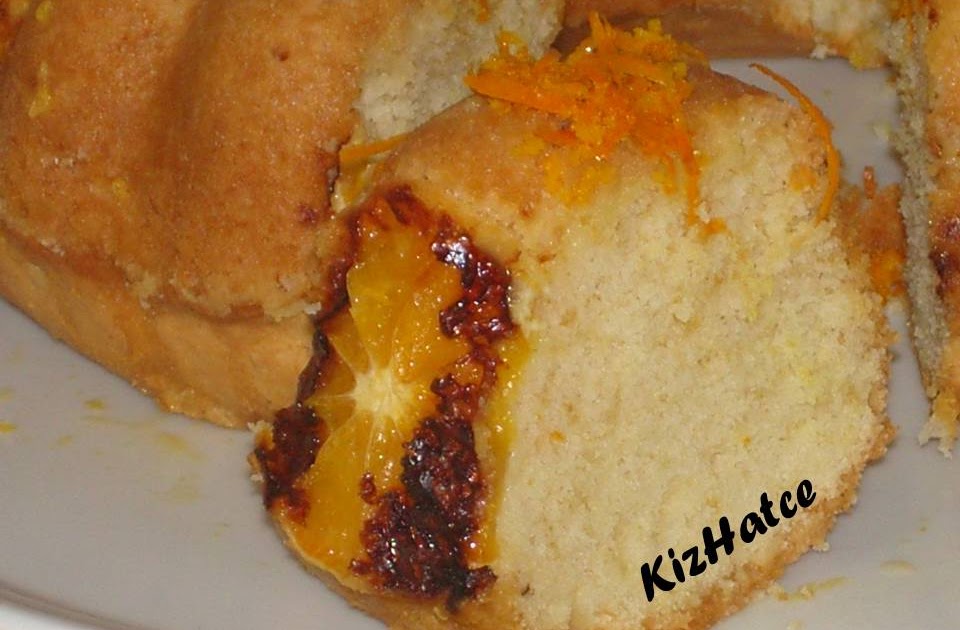 KİZHATCE MUTFAKTA PORTAKALLI ISLAK KEK