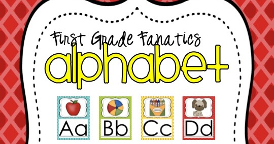 First Grade Fanatics: Alphabet Freebie