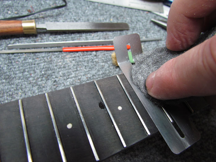 Gretsch Ukulele Fret Level and Crown Crawls Backward (When Alarmed)