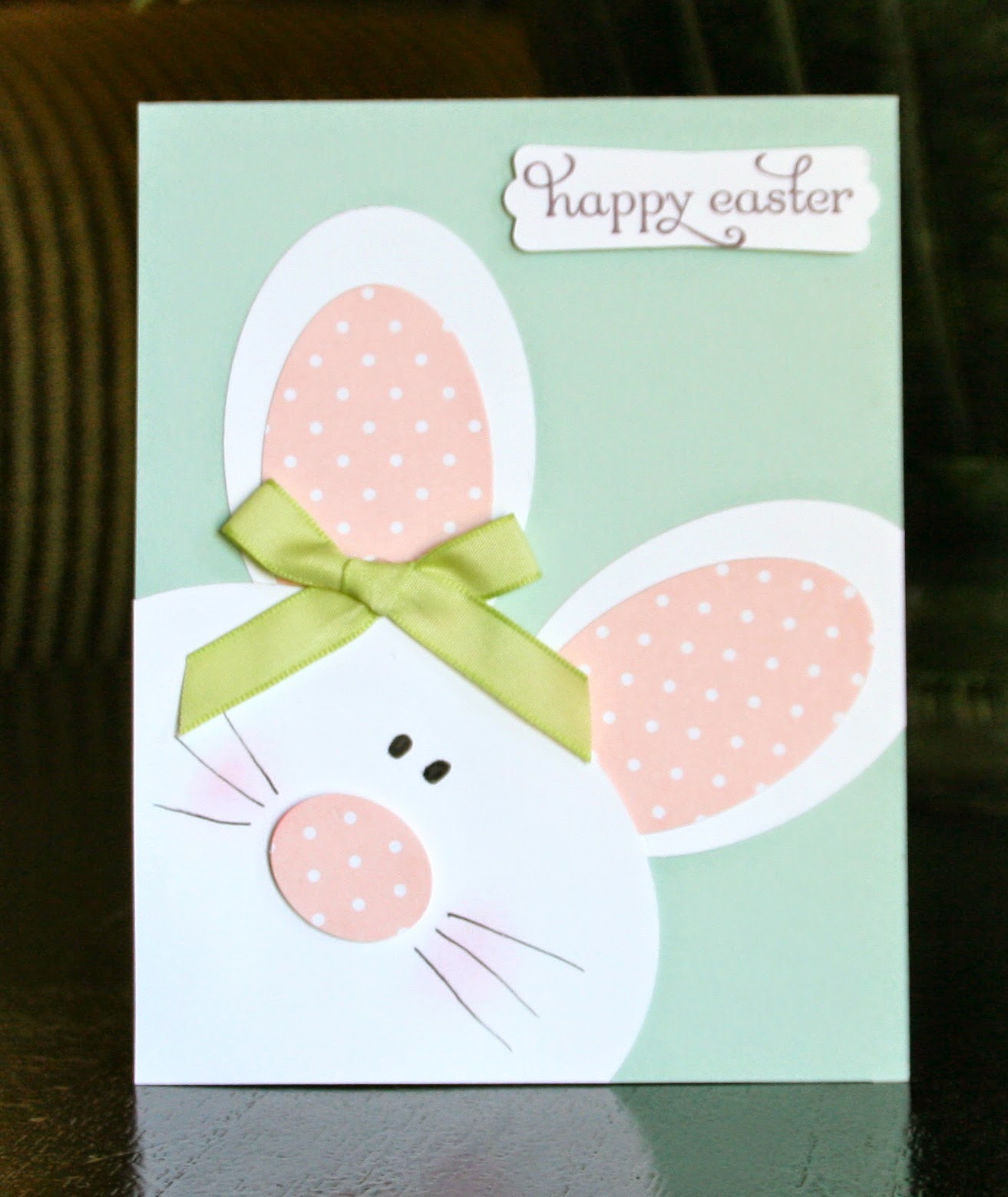 Krystal's Cards: Peek-A-Boo Easter Bunny